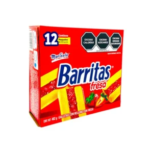 Barritas Fresa 12 pzas