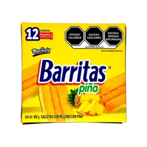 Barritas Piña 12 pzas