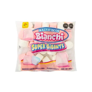 Bombon Super Gigante Blanco y Rosa 30 pzas