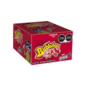 Bubbaloo Fresa 47 pzas