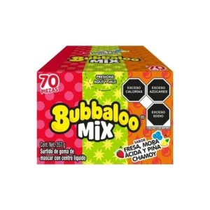 Bubbaloo Sweet Mix 70 pzas
