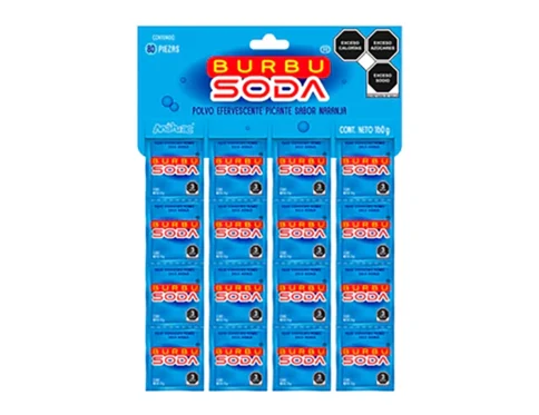 Burbusoda Solapa Chica 80 pzas