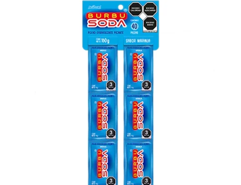 Burbusoda Solapa Grande 40 pzas