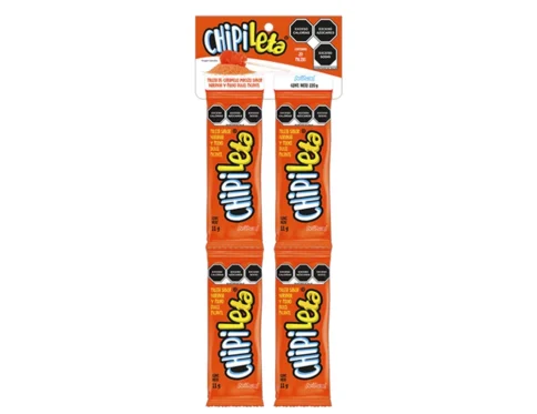 Chipileta Solapa Naranja 20 pzas