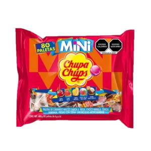 Chupa Chups Paleta Mini 80 pzas