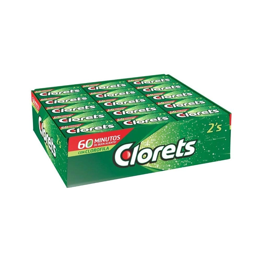 Clorets 2 Pastillas 60 pzs