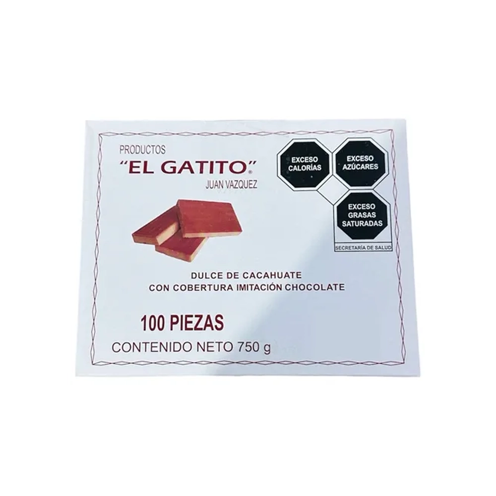 El Gatito 100 Pz 750 g