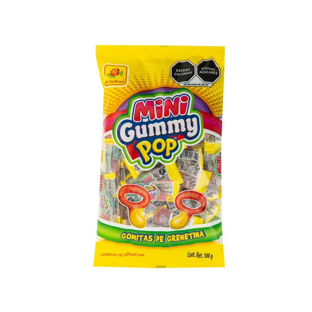Gummy Pop Mini Dulce 50 pzas