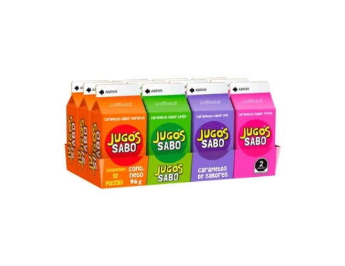 Jugos De Sabores 12 pzas