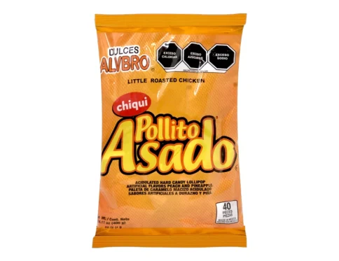 Paleta Chiqui Pollito Asado 40 pzas
