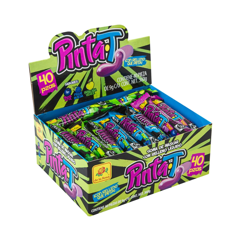 Pinta-T Chicle Display 40 pzas