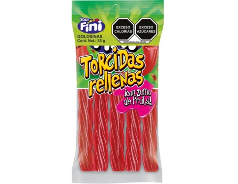 Torcida Rellena Fresa 85 g